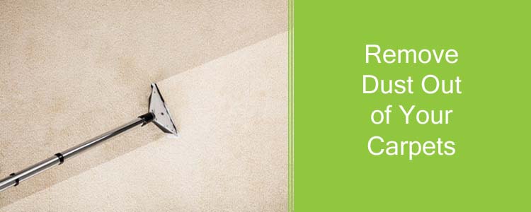 Remove Dust Out of your Carpets